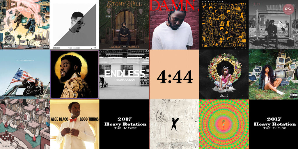 My Most Listened to Albums of 2017