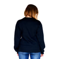 Astronaut Black Crew Neck Women's Back