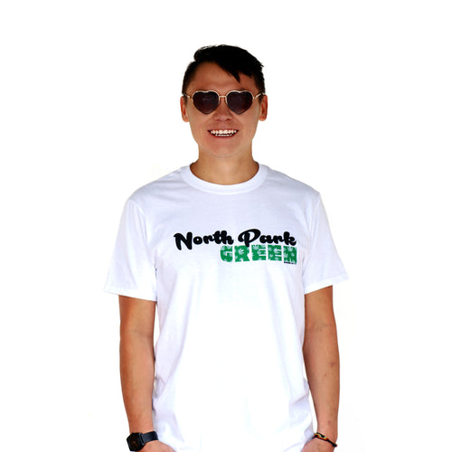 North Park Green Classic White Front Men's