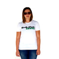 North Park Green Womens Classic White T Front