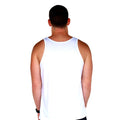 Beach Life White Tank Back Men's